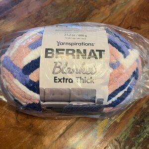 NWT Bernat Blanket Extra Thick Yarn
